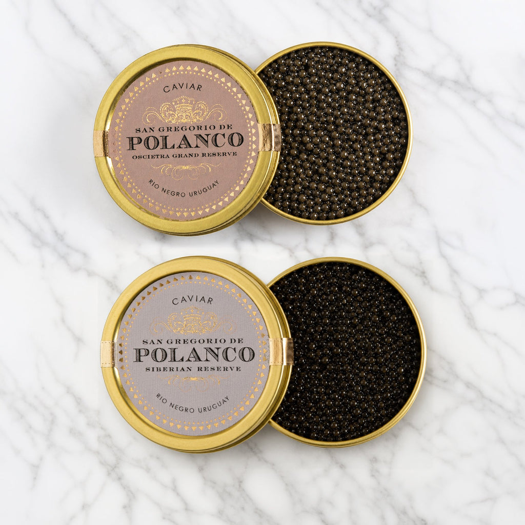 Polanco Oscitera Grand Reserve Caviar &  Siberian Reserve Caviar